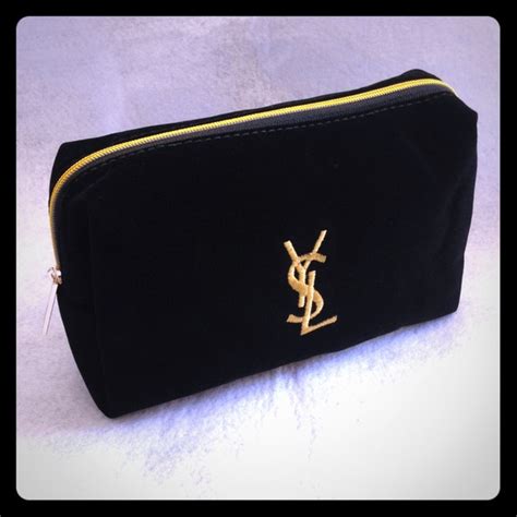 ysl makeup bag price|yves saint laurent cosmetic bag.